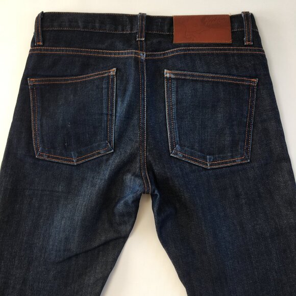 Naked & Famous Super Guy Stretch Selvedge Button Fly Jeans 30 - Picture 6 of 10